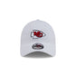 Kansas City Chiefs White 9TWENTY Adjustable Hat