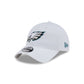 Philadelphia Eagles White 9TWENTY Adjustable Hat