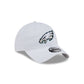 Philadelphia Eagles White 9TWENTY Adjustable Hat