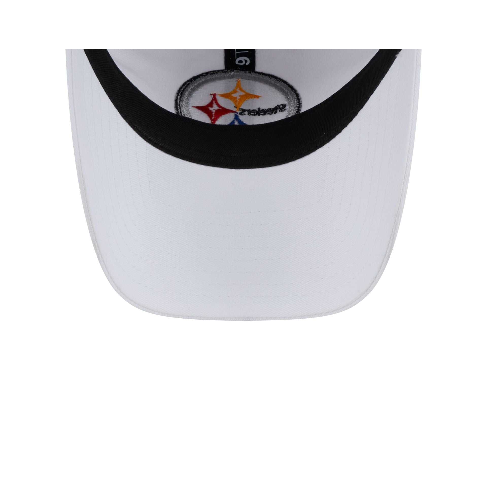 Pittsburgh Steelers White 9TWENTY Adjustable Hat
