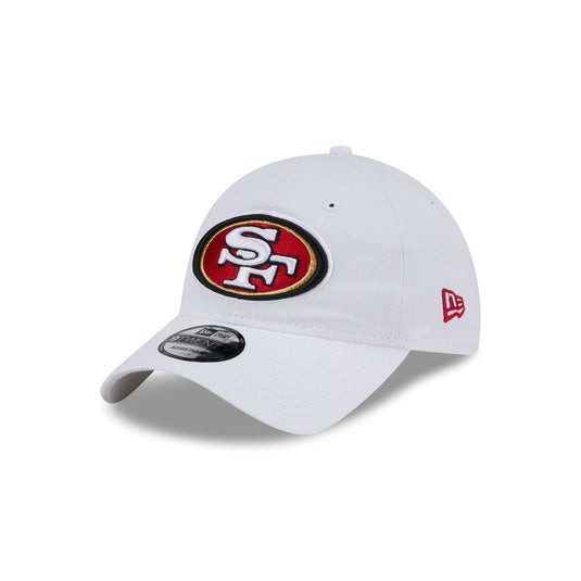 San Francisco 49ers White 9TWENTY Adjustable Hat - New Era Cap