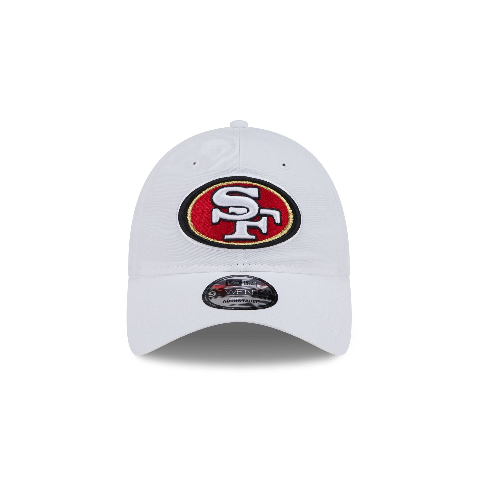 San Francisco 49ers White 9TWENTY Adjustable Hat