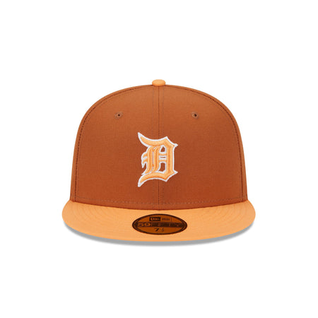 Detroit Tigers Color Pack Earthy Brown 59FIFTY Fitted Hat
