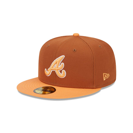 Atlanta Braves Color Pack Earthy Brown 59FIFTY Fitted