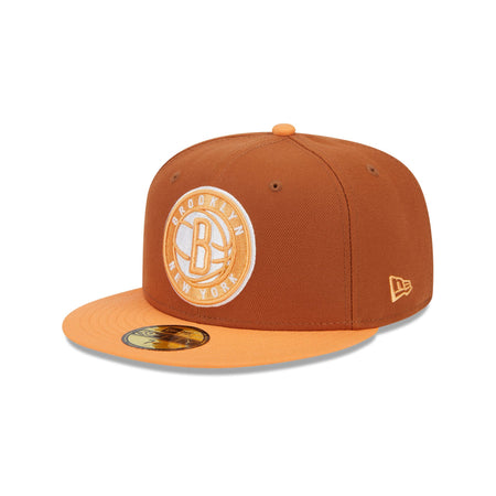 Brooklyn Nets Color Pack Earthy Brown 59FIFTY Fitted