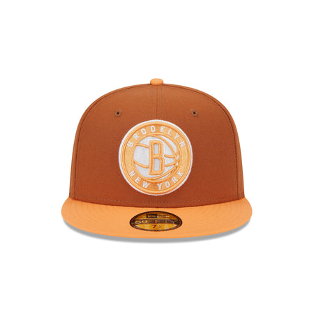 Brooklyn Nets Color Pack Earthy Brown 59FIFTY Fitted Hat