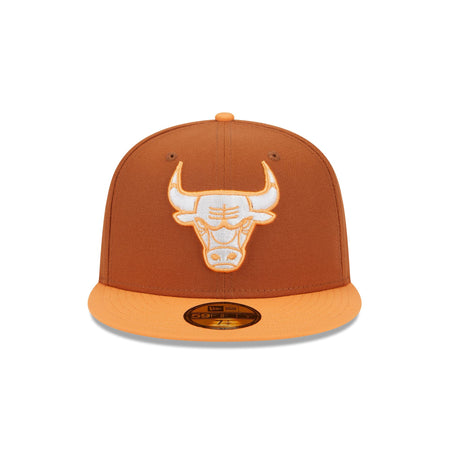 Chicago Bulls Color Pack Earthy Brown 59FIFTY Fitted Hat