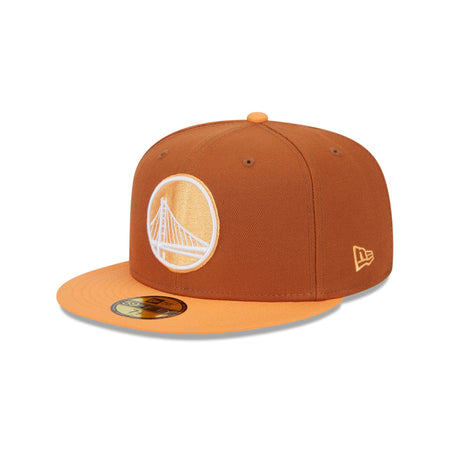 Golden State Warriors Color Pack Earthy Brown 59FIFTY Fitted Hat