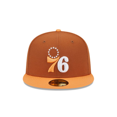 Philadelphia 76ers Color Pack Earthy Brown 59FIFTY Fitted