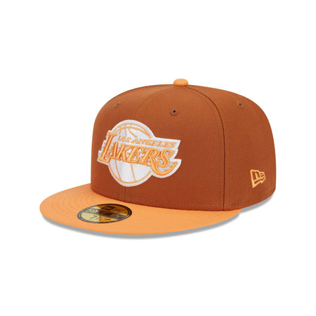 Los Angeles Lakers Color Pack Earthy Brown 59FIFTY Fitted