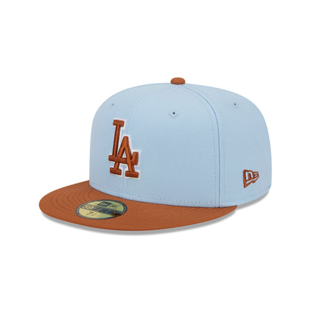 Los Angeles Dodgers Color Pack Glacial Blue 59FIFTY Fitted Hat