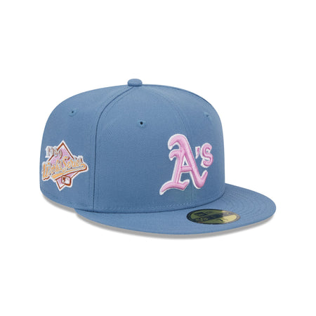 Oakland Athletics Color Pack Faded Blue 59FIFTY Fitted Hat