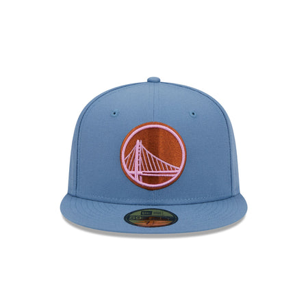 Golden State Warriors Color Pack Faded Blue 59FIFTY Fitted Hat