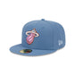 Miami Heat Color Pack Faded Blue 59FIFTY Fitted Hat