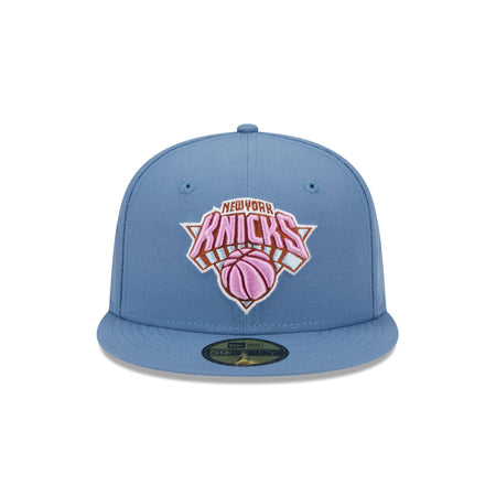 New York Knicks Color Pack Faded Blue 59FIFTY Fitted Hat