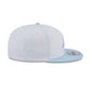 Atlanta Braves Color Pack White 9FIFTY Snapback Hat
