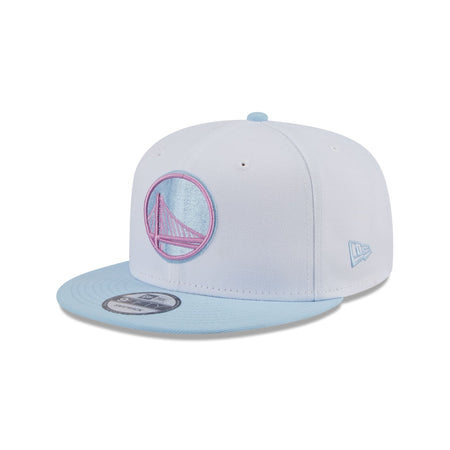 Golden State Warriors Color Pack White 9FIFTY Snapback Hat