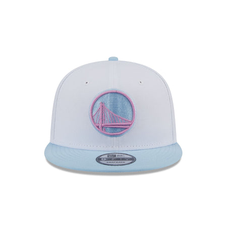Golden State Warriors Color Pack White 9FIFTY Snapback Hat