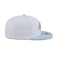 Los Angeles Lakers Color Pack White 9FIFTY Snapback Hat