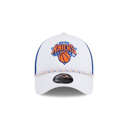 New York Knicks Court Sport 9FORTY A-Frame Trucker Hat