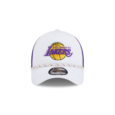 Los Angeles Lakers Court Sport 9FORTY A-Frame Trucker