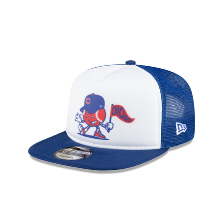 Chicago Cubs Court Sport 9FIFTY A-Frame Trucker Hat