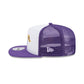 Los Angeles Lakers Court Sport 9FIFTY A-Frame Trucker Hat