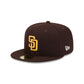 San Diego Padres Court Sport 59FIFTY Fitted Hat