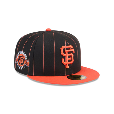 San Francisco Giants Throwback Pinstripe 59FIFTY Fitted Hat