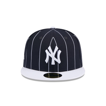 New York Yankees Throwback Pinstripe 59FIFTY Fitted