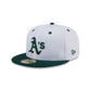 Oakland Athletics Throwback Mesh 59FIFTY Fitted Hat