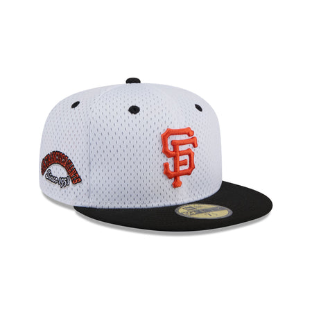 San Francisco Giants Throwback Mesh 59FIFTY Fitted Hat