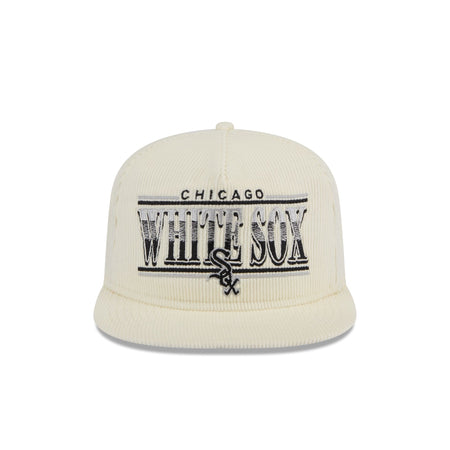 Chicago White Sox Throwback Corduroy Golfer Hat