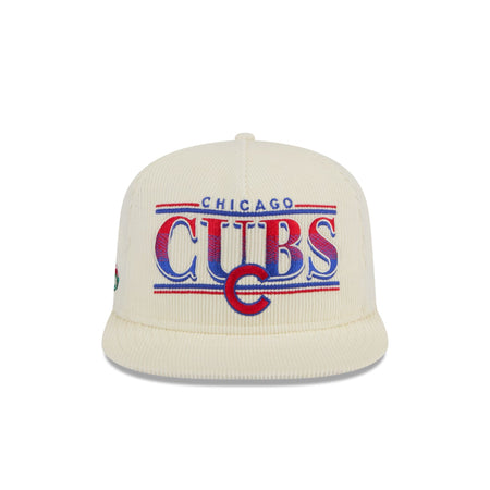 Chicago Cubs Throwback Corduroy Golfer Hat