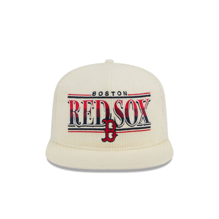 Boston Red Sox Throwback Corduroy Golfer Hat