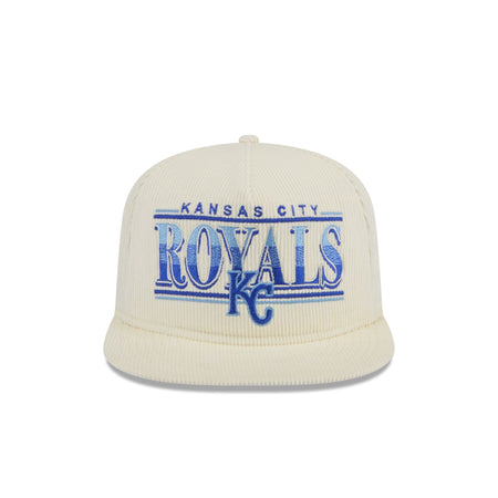 Kansas City Royals Throwback Corduroy Golfer Hat