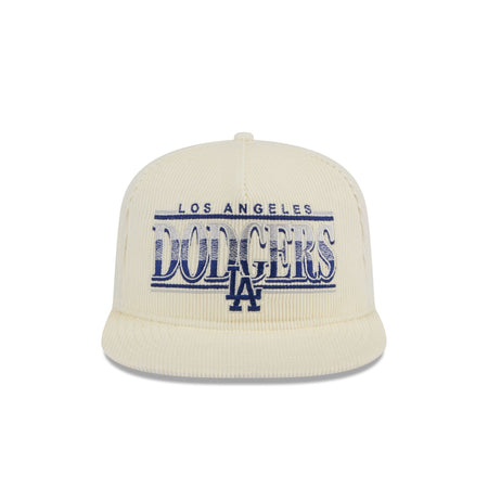 Los Angeles Dodgers Throwback Corduroy Golfer Hat