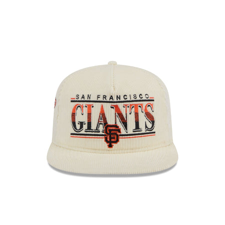 San Francisco Giants Throwback Corduroy Golfer Hat