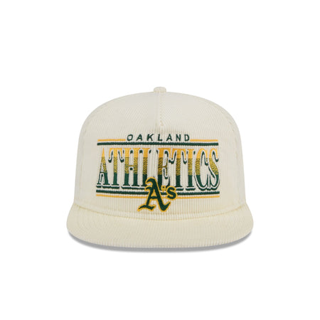 Oakland Athletics Throwback Corduroy Golfer Hat