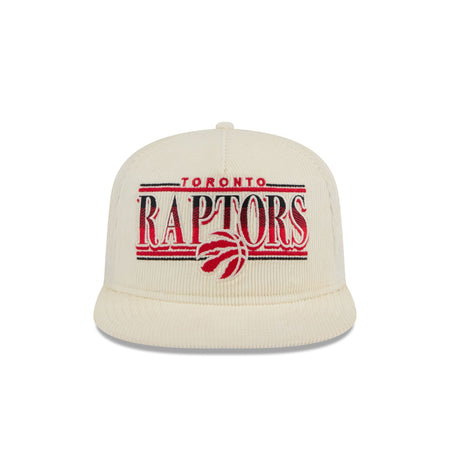 Toronto Raptors Throwback Corduroy Golfer Hat