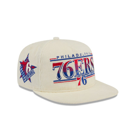 Philadelphia 76ers Throwback Corduroy Golfer Hat