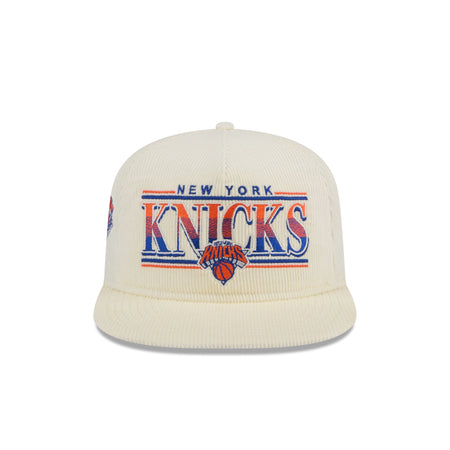 New York Knicks Throwback Corduroy Golfer Hat