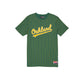 Oakland Athletics Throwback Pinstripe T-Shirt