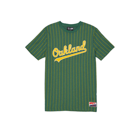 Oakland Athletics Throwback Pinstripe T-Shirt