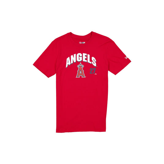 Los Angeles Angels Name & Number Mike Trout T-Shirt - New Era Cap