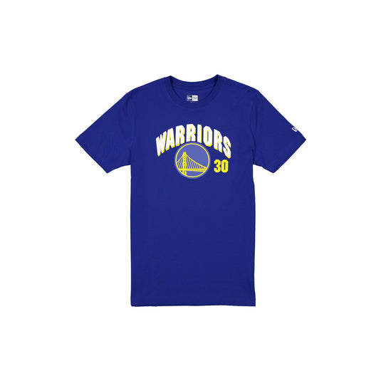 Golden State Warriors Name & Number Stephen Curry T-Shirt - New Era Cap