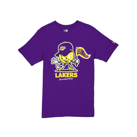 Los Angeles Lakers Court Sport Purple T-Shirt