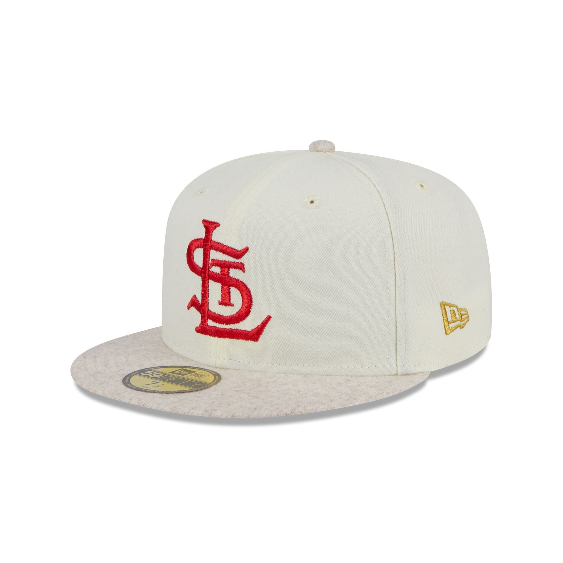 St. Louis Cardinals New Era Black White 59Fifty MLB Fitted Hat