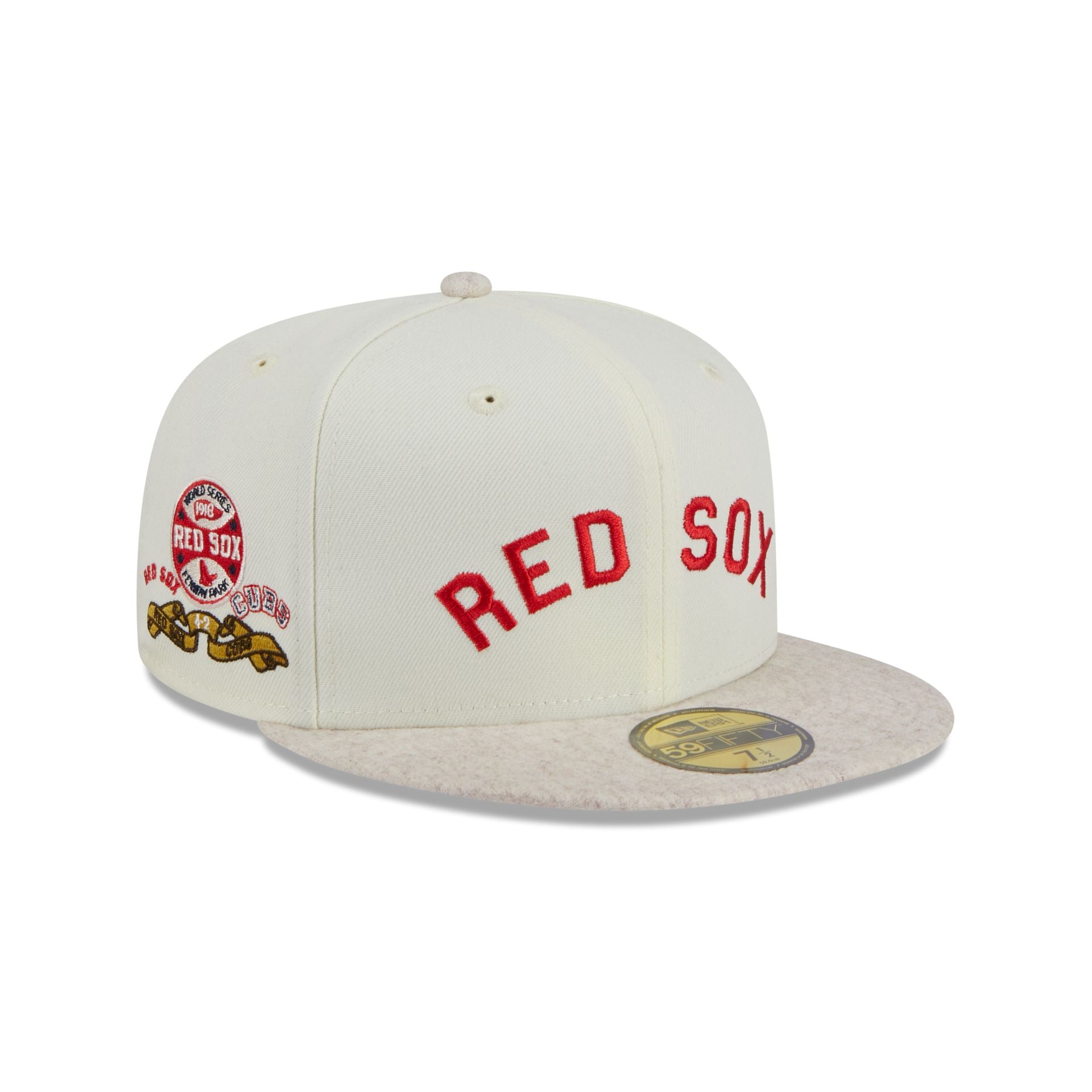 Washington Nationals Red Americana Patch 59FIFTY Fitted Hat