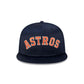 Houston Astros Satin Script 9FIFTY Snapback Hat